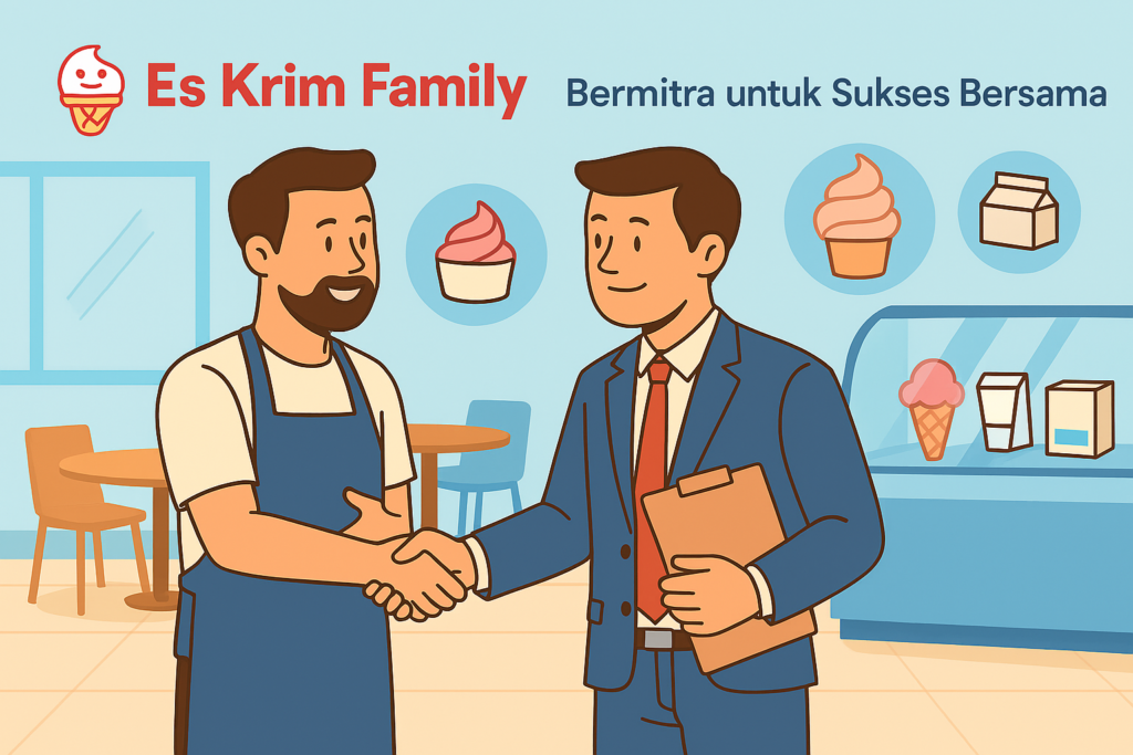 kemitraan jualan es krim es krim mitra